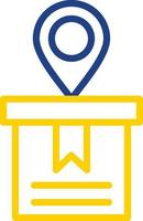 Delivery Location Vector Icon Design