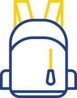 School Bag Vector Icon Design