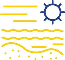 Beach Vector Icon Design