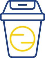 Trash Can Vector Icon Design