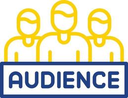 Audience Vector Icon Design