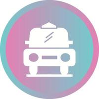 Beautiful Cab Vector Glyph Icon