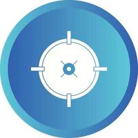 Beautiful Compass Vector Glyph icon