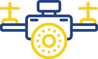 Drone Camera Vector Icon Design