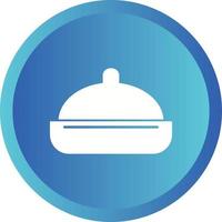 Beautiful Dinner Glyph Vector Icon