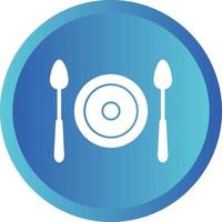 Beautiful Food Glyph Vector Icon