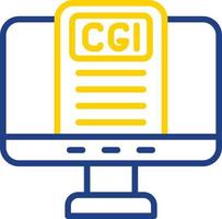 Cgi Vector Icon Design