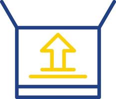 Open Box Vector Icon Design