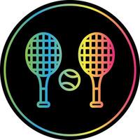 diseño de icono de vector de tenis