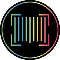 Bar Code Vector Icon Design