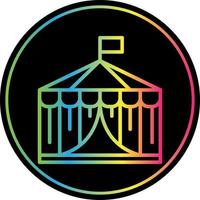 Circus Tent Vector Icon Design