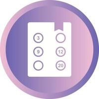 Beautiful Solve Problem Glyph Vector Icon