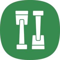 Paddle Vector Icon Design