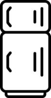 Fridge Vector Icon Design