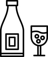 Champagne Vector Icon Design