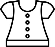 Blouse Vector Icon Design