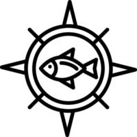 Compass Vector Icon Design