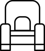 Armchair Vector Icon Design
