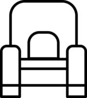 Armchair Vector Icon Design