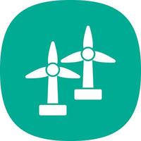 Windmill Vector Icon Design