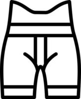 diseño de icono de vector de pantalones