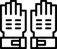 Glove Vector Icon Design