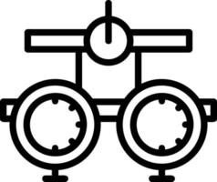 Optometrist Vector Icon Design