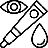 Eye Cream Vector Icon Design