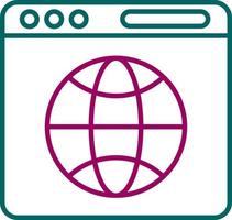Browser Vector Icon