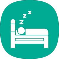 Sleeping Vector Icon Design