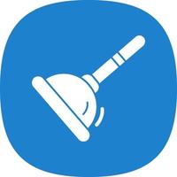 Plunger Vector Icon Design