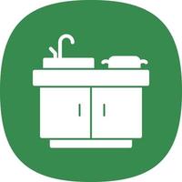 Kitchen Sink Vector Icon Design