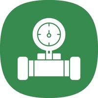 Water Meter Vector Icon Design