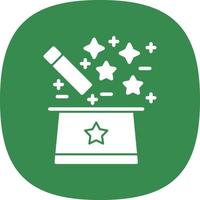 Magic Trick Vector Icon Design