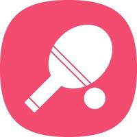 Ping Pong Vector Icon Design