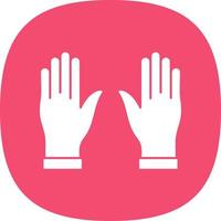 Hands Up Vector Icon Design