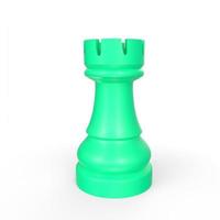 Chess object isolated on background photo