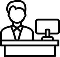 Worker Vector Icon Design