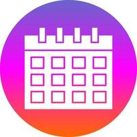 diseño de icono de vector de calendario