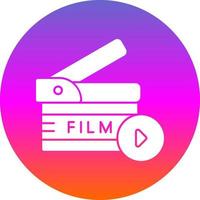 diseño de icono de vector de filmación