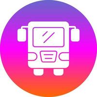 Bus Vector Icon Design