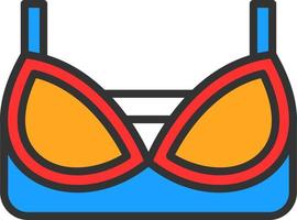 Bra Vector Icon Design