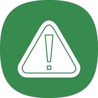 Warning Vector Icon Design