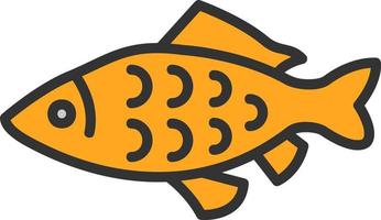 Carp Vector Icon Design