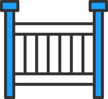 Crib Vector Icon Design