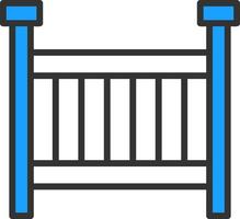 Crib Vector Icon Design