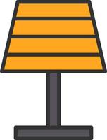 Lamp Vector Icon Design