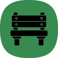 Bench Vector Icon Design