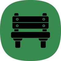 Bench Vector Icon Design