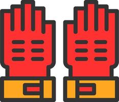 Glove Vector Icon Design